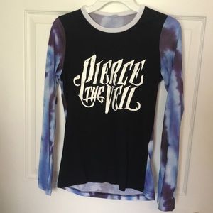 [hot topic] tie dye PTV shirt